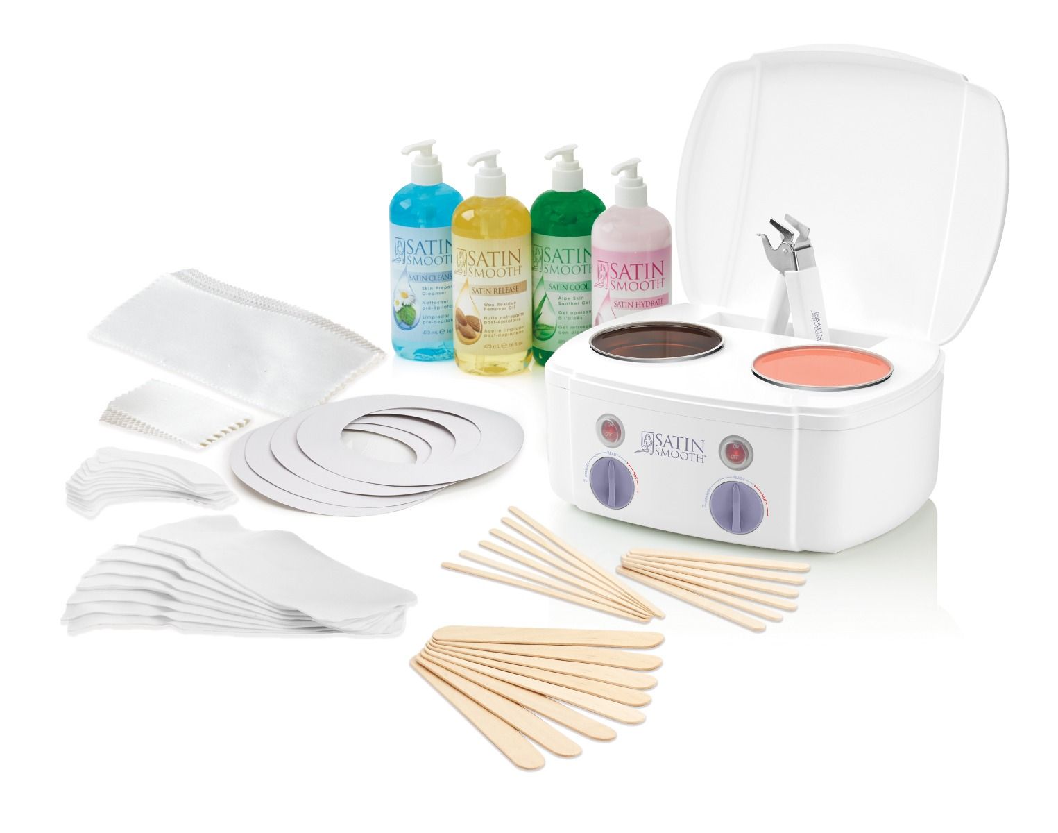 Satin smooth wax kit top